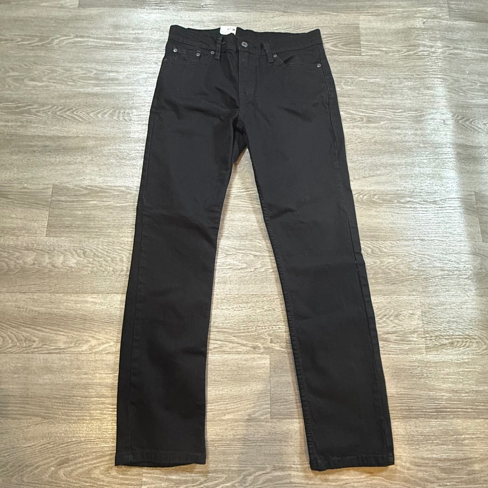 Levis 511 Slim Fit Jeans Mens 30x32 Black Levis Flex Stretch Denim 045111907